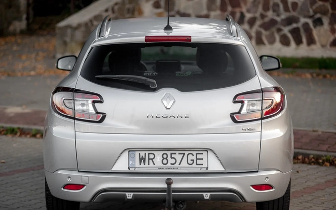 Renault Megane cena 36900 przebieg: 189000, rok produkcji 2013 z Czersk małe 596